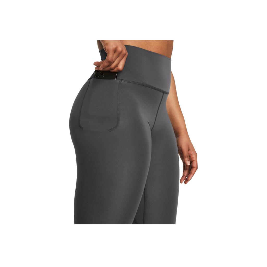 Under Armour UA Meridian Solid Logo High Waist Training Leggings Women Leggings Castle-Rock 1382522-025