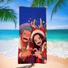 New Anime Character Printed Microfiber Beach Towel Quick Dry Water Absorbent Bath Towel