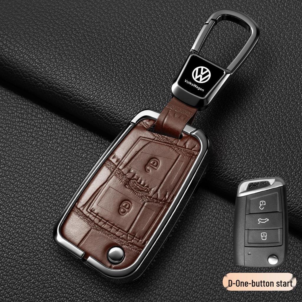 Volkswagen Passat 2017-2018 Schlüsseletui & Schutzhülle mit Haken.