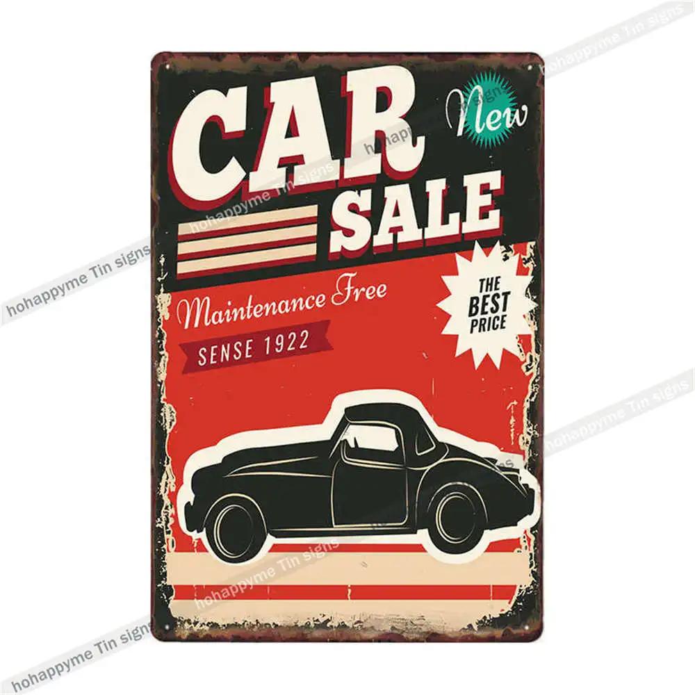 CAR WASH Metal Plaque Signs Vintage Decoration for 4S Shop Gas Station Club Garage Poster Plate Tin Painting Home Decor 20x30cm