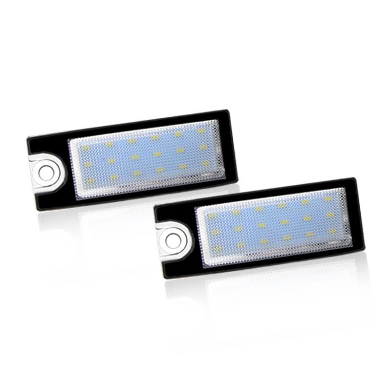 

2pcs OEM 12V 6000K LED Number Plate Lamp for Volvo XC70 2001-2007 S60 2001-2006 XC90 2003 White LED License Plate Light