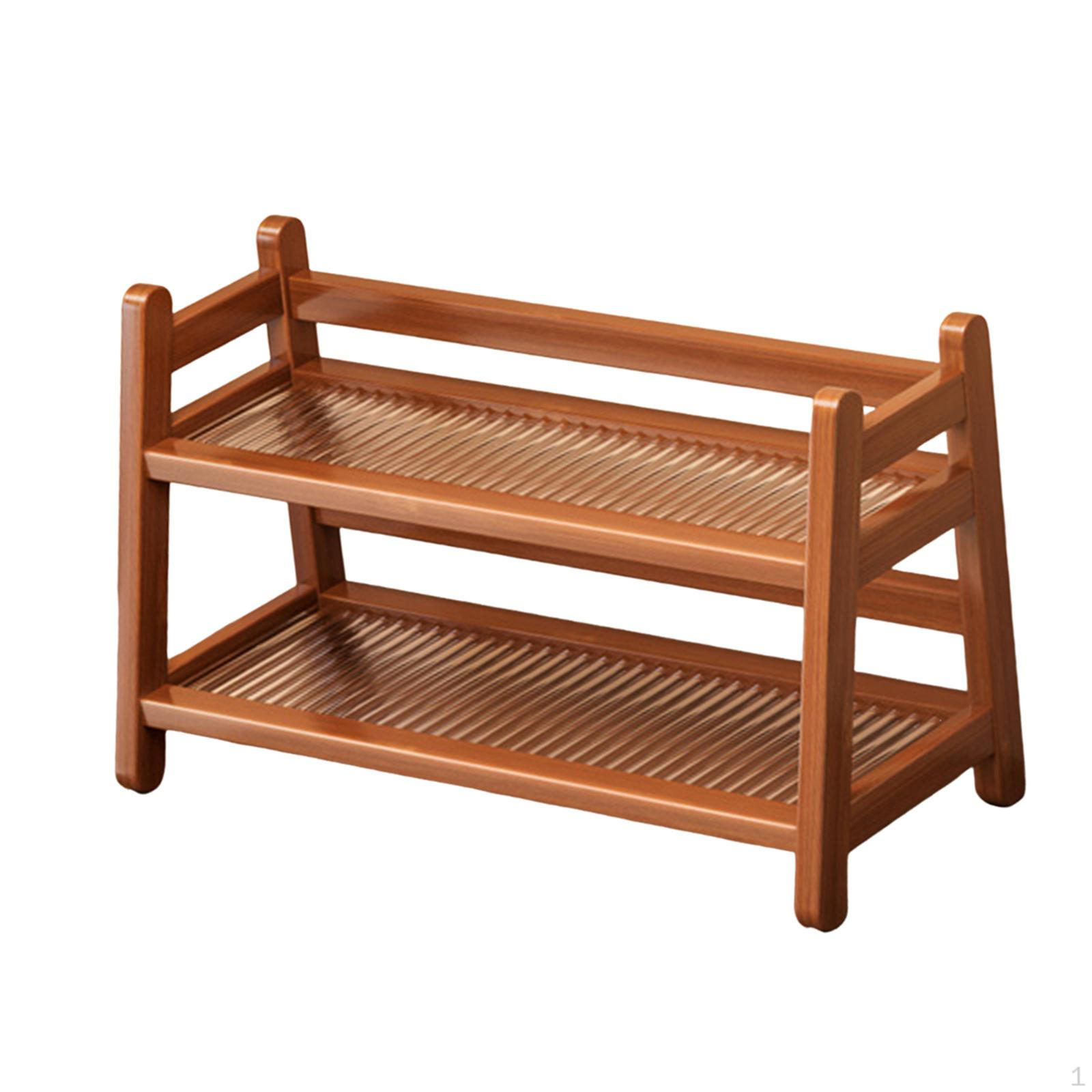 

Бамбуковая стойка для хранения кофейного сиропа и приправ Brown