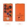 MOSKYAUDIO BLACK JUICE Guitar Preamp Overdrive Effects Pedal Gain/Mid