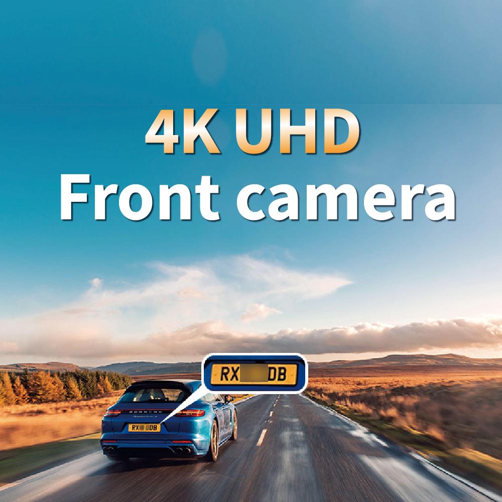 Dual Lens Dash Cam GPS Car DVR Ftont Rear 4K+1080P Mobile WiFi App WDR Video Recorder Night Vision Car Accessories