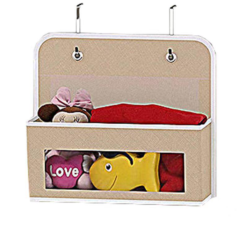 Wall-Mounted Fabric Hanging Storage Bag for Closet or Door