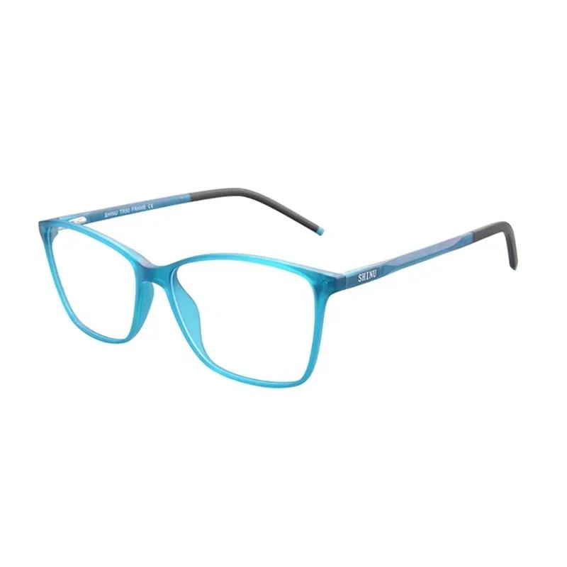SHINU Blue Light Blocking Multifocal Glasses for Women Small Face Size Progressive Lenses Anti Eyestrain