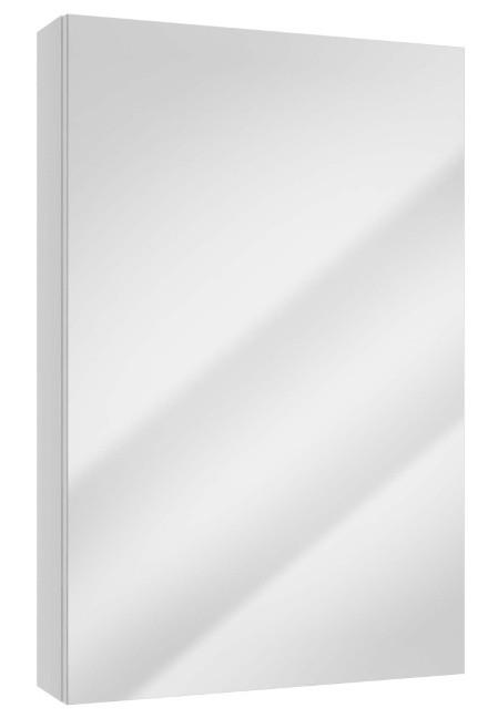 Reflection 50 White Wall-hung Bathroom Cabinet with Mirror