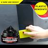 Automotive Interior Plastic Parts Refurbishment Wax - Tire Black Recovery Cream, Rubber Strip Care Crystallization Agent,