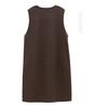 2024 French Chic Sleeveless Vest Dress: Plus Size Mother's Spring & Autumn Fashion