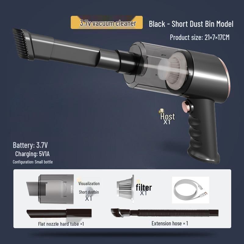 Mini Handheld Vacuum Cleaner for Car Interior and Home with High Suction