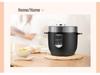 Ouzhibao Smart Dual-Use Reiskocher Topf, 2L Fassungsvermögen, 24V/12V für Auto und Zuhause.
