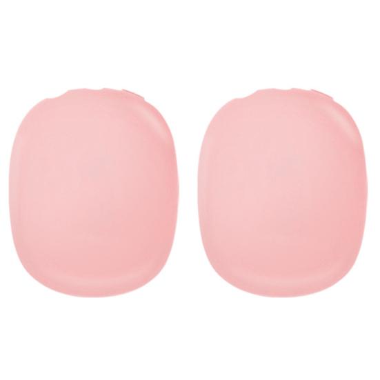 

Практичний чохол для гарнітури, силіконовий, бездротовий, сумісний із Bluetooth, навушники, захисний чохол для Airpods max рожевий