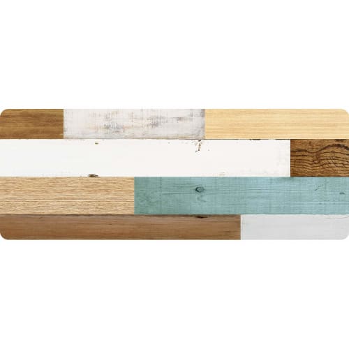 Bestco Kitchen Mat, Mixed Wood, Light, 45 X 120 Cm, Wipe-Away, Soft Texture, ND-9853