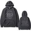 Rapper Le Monde Chico Album PNL Art Aesthetic Hoodie Unisex Vintage Oversized Sweatshirt Mens French Rap Band Hooded Pullover