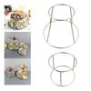 Tray of Round Steel Food Stainless Versatile Accessories