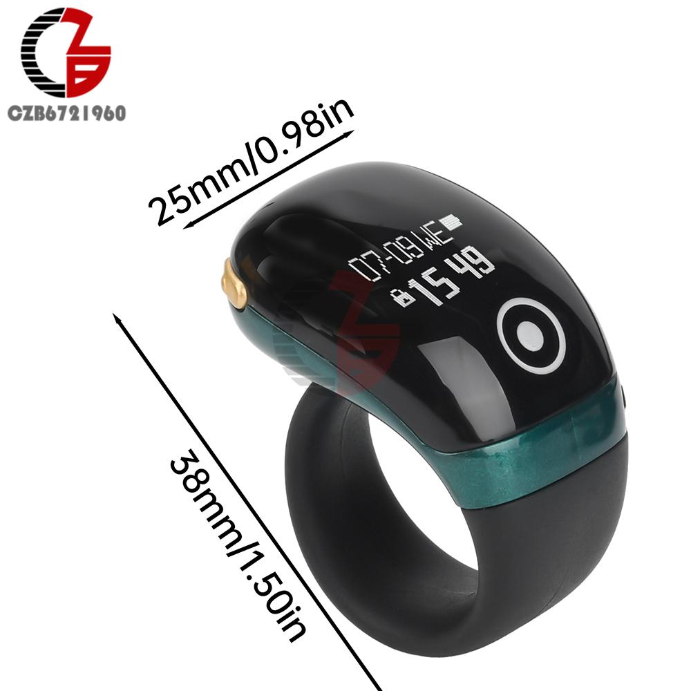 S7pro Digital Counter Smart Tasbih Tally Bluetooth APP Control Monitor Finger Counter Muslims Tasbeeh Zikr Ring Prayer Time