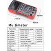 Digital Oscilloscope Multimeter 48MSaCelsiuss Sampling Rate 10Mhz Bandwidth 9 Counts True 2.8inch Color Display Multimetro with Voltag