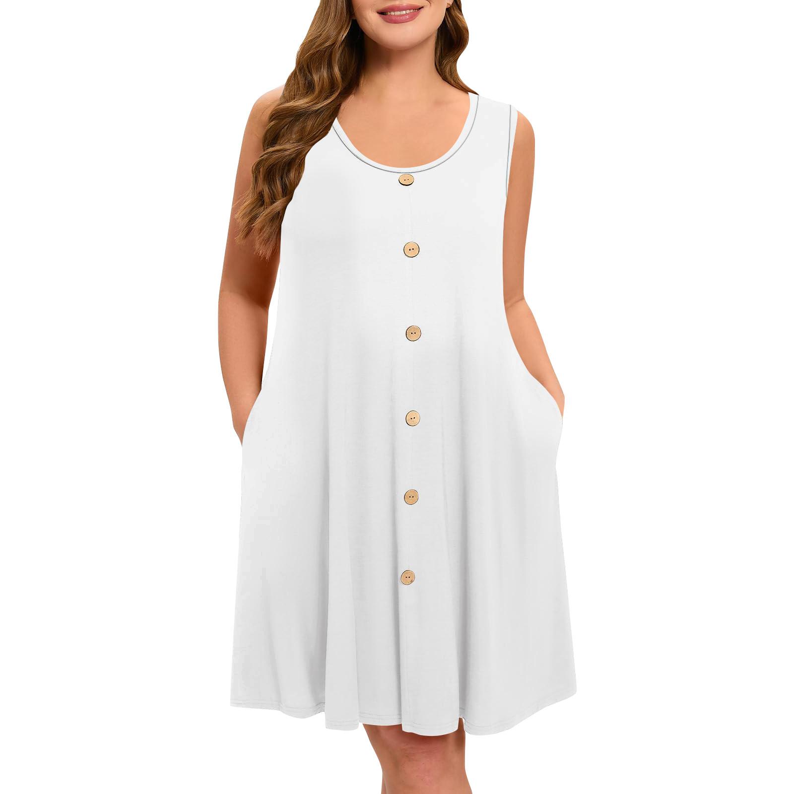 

Летние платья для женщин Пляжные накидки Без бретелек Бохо Цветочный принт Сарафан S белый