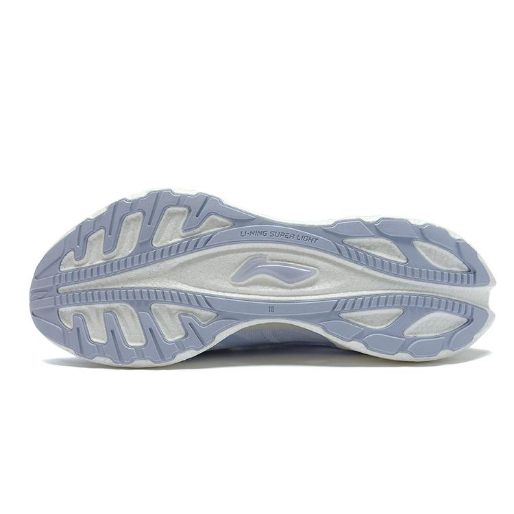 Li Ning Super Light 18 Reflective Rebound Cushioning Breathable Slip Resistant Low top Running Shoes Women's ARMR008-4