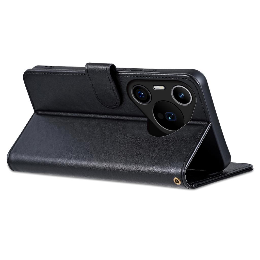 AZNS For Huawei Pura 70 Pro/70 Pro+ Case Magnetic Clasp Wallet Stand Leather Phone Cover