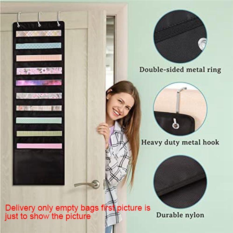 3 Pièces Papier Scrapbooking Sacs de Rangement Papier 12 X 12 Pouces Avec Crochets de Porte Pour Scrapbooking, Carton-B61B