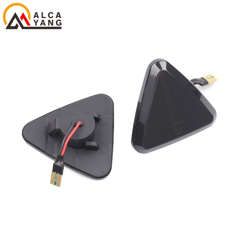LED Dynamic Blinker Side Marker Fender Turn Signal Light For RENAULT KANGOO II Mod.Bj.2/2008-7/2013