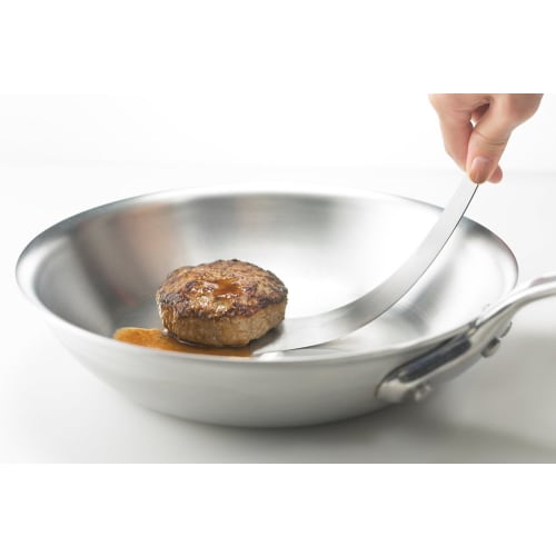 Yoshikawa EA Toco Iitoko Tolu Spatula, 25cm Long, Made In Japan, Stainless Steel, AS0038