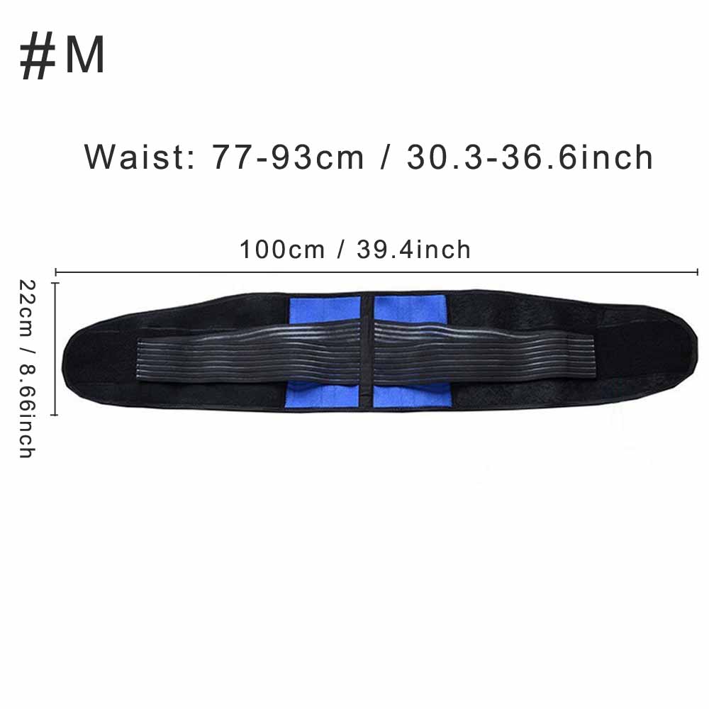 

Women Men Adjustable Settings Elstiac Waist Ergonomic Support Belt Neoprene Faja Lumbar Back Sweat Belt Fitness Belt Waist Region Trainer