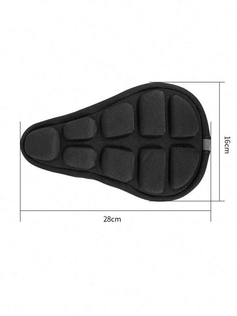 1pc Fahrradkissenbezug, stoßdämpfender reflektierender EVA-Kissenbezug für Rennräder, Mountainbike-Sattelzubehör