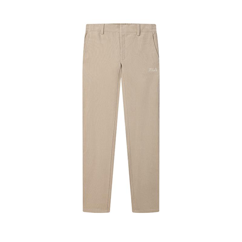 Fila Woven Simple Straight Casual Pants Men Bottoms Wheat F11M519805FBG