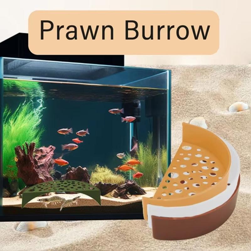 Shrimp Breeding Protector Cave Aquarium Tunnel Play And Rest Fish Tank Creative-Landscape Ornaments