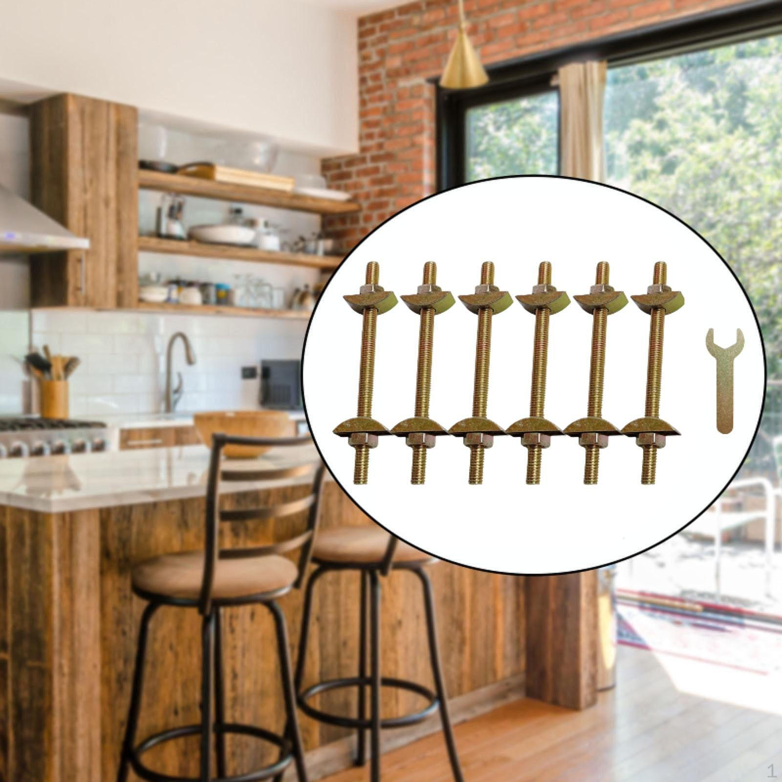 

Соединительные болты для столешницы, сменные крепежные болты для мебели, крепление для коммерческой и жилой лестницы