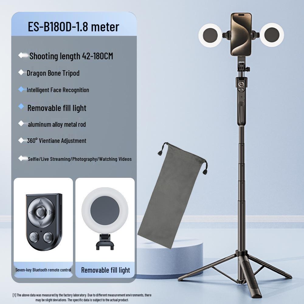 B181 360° Intelligent Face-Tracking Selfie Stick with 1.8m Four-Leg Stand