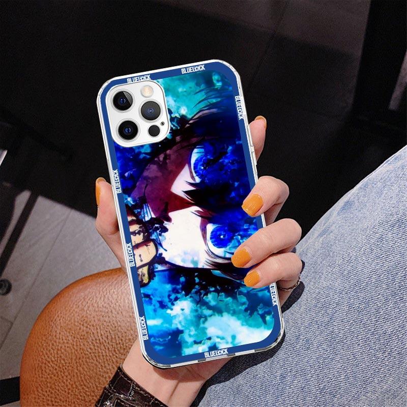 Japan Anime Blue Lock Phone Case For iPhone 17 Air 16 Pro Max 16E 15 + 14 Plus 11 12 13 Mini 7 8 SE Gift Print Cover Fundas 17 A