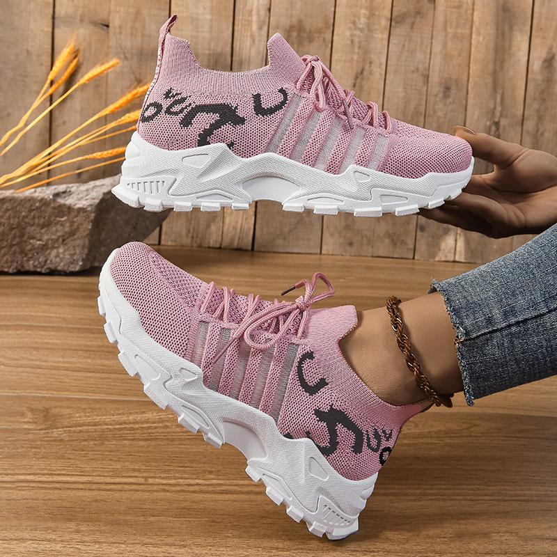 Shoes Women's Summer Fashion New Dad Shoes Shoes Mesh Breathable Korean Version Sports Shoes Retro Forrest Gump Shoes