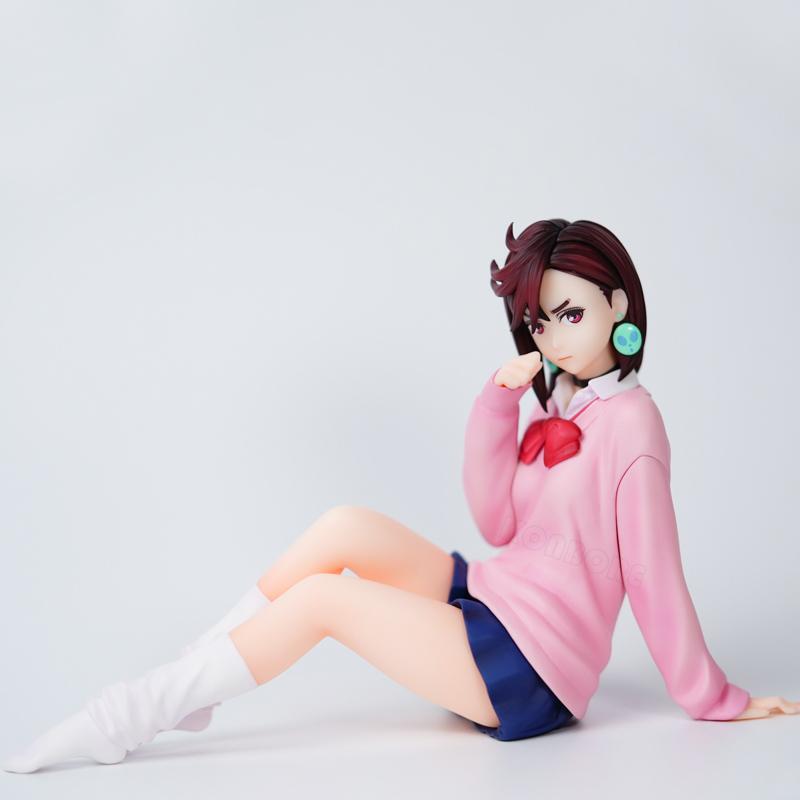 Dandadan Palm-size Momo Ayase Anime Girl Figure Takakura Ken Action Figure Okarun/Shiratori Aira Figurine Model Doll Toys 8cm