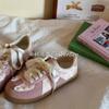 2025 Summer New Trend Versatile Silver Lace Breathable Low-top Board Shoes Casual Little White Shoes German Training Shoes Women