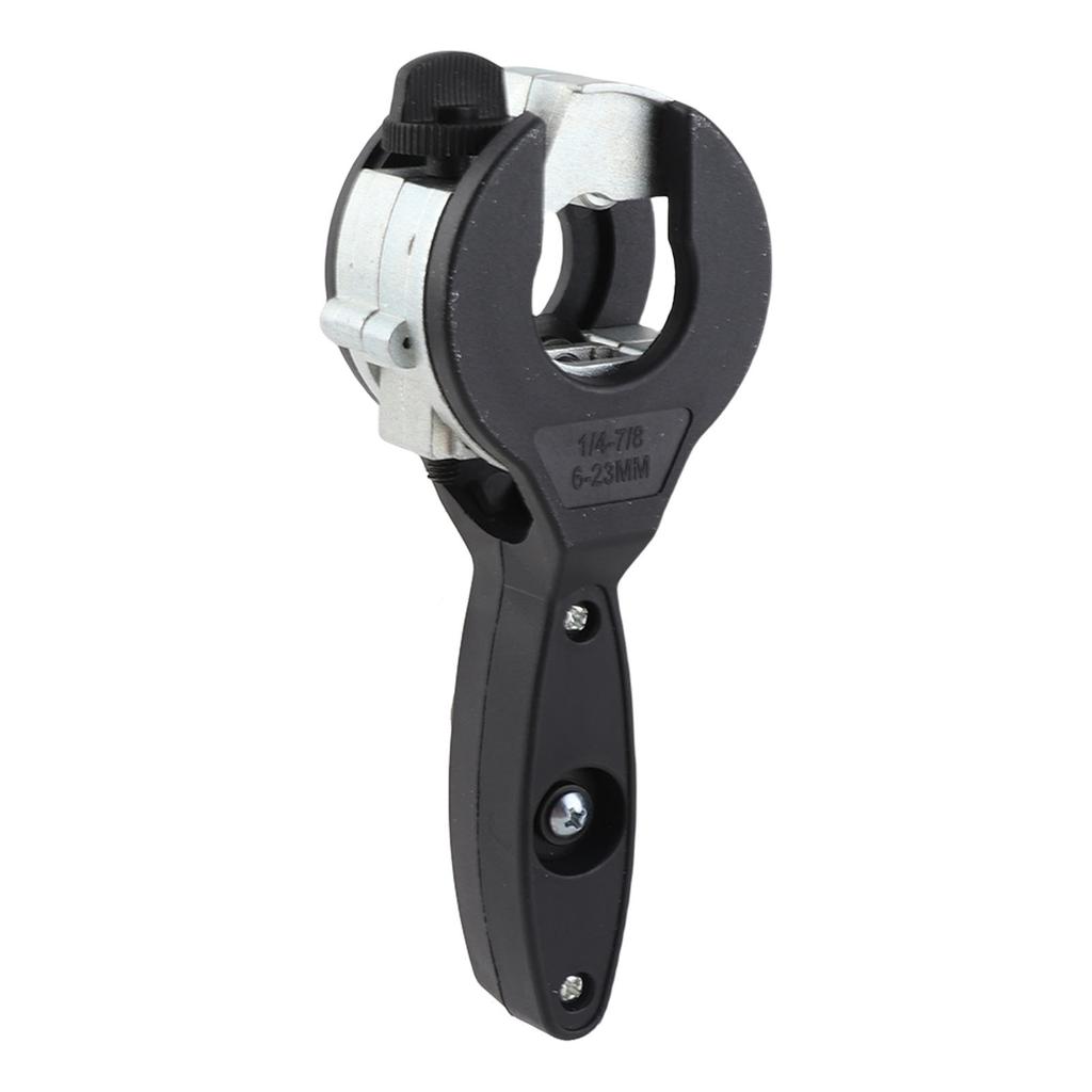 2 In 1 Close Quarters Tube Compact Cutter Portable Tool 8-29mm Ratcheting Tubing Cutter for Cutting Copper PVC Soft Metal Pipes