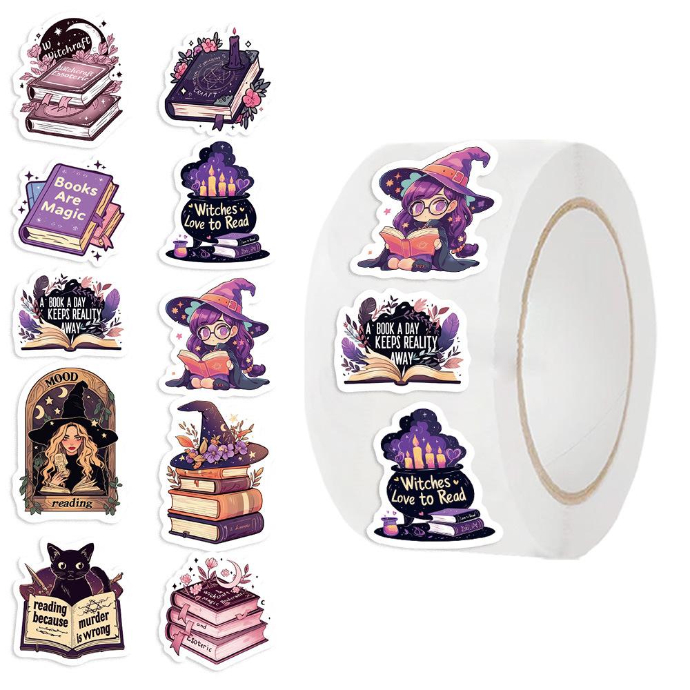 500 Zdjęć/rolka Taśma w Rolce Materiał Podręcznika Nerda Dekoracyjna Koperta Specjalna Naklejka Uszczelniająca