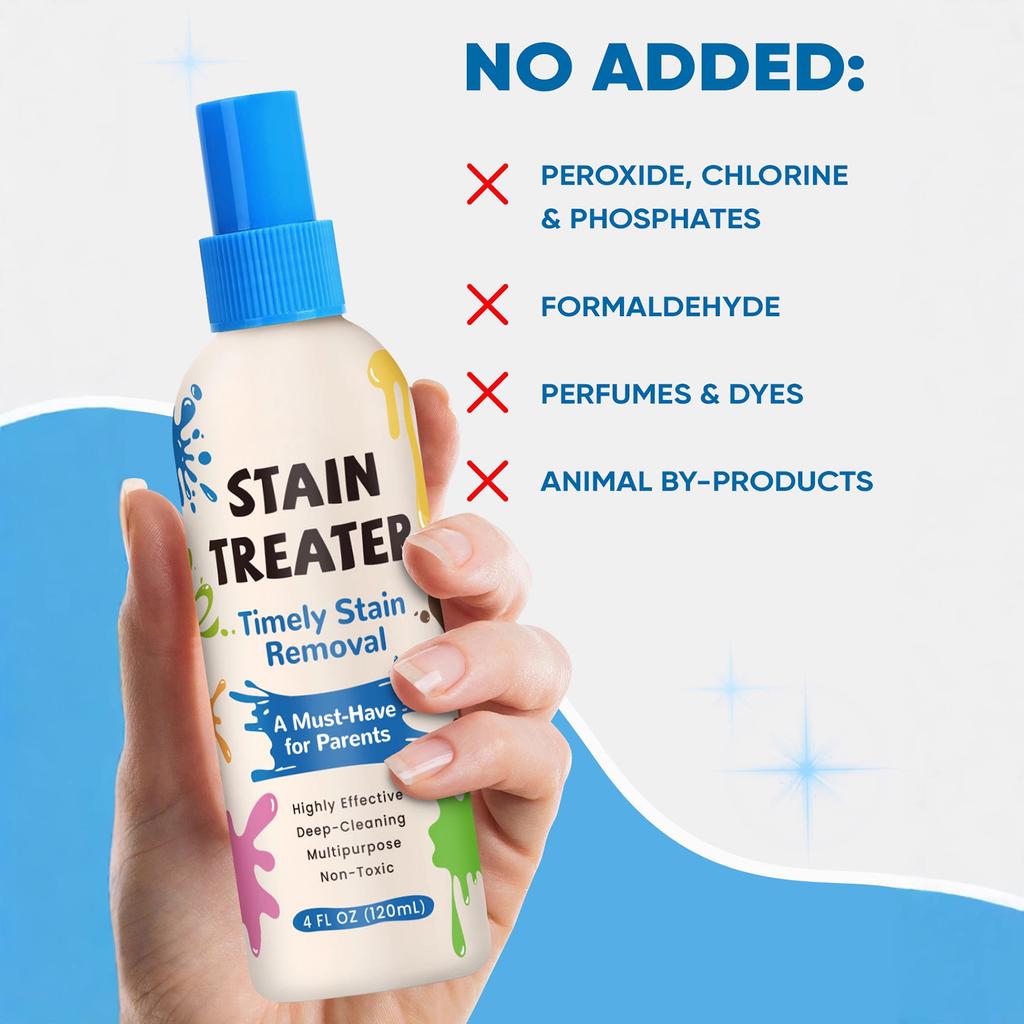 Stain Remover Spray 120ml, Baby Clothes And Sofa Stain Remover, Multi-functional Shoe Cleaner