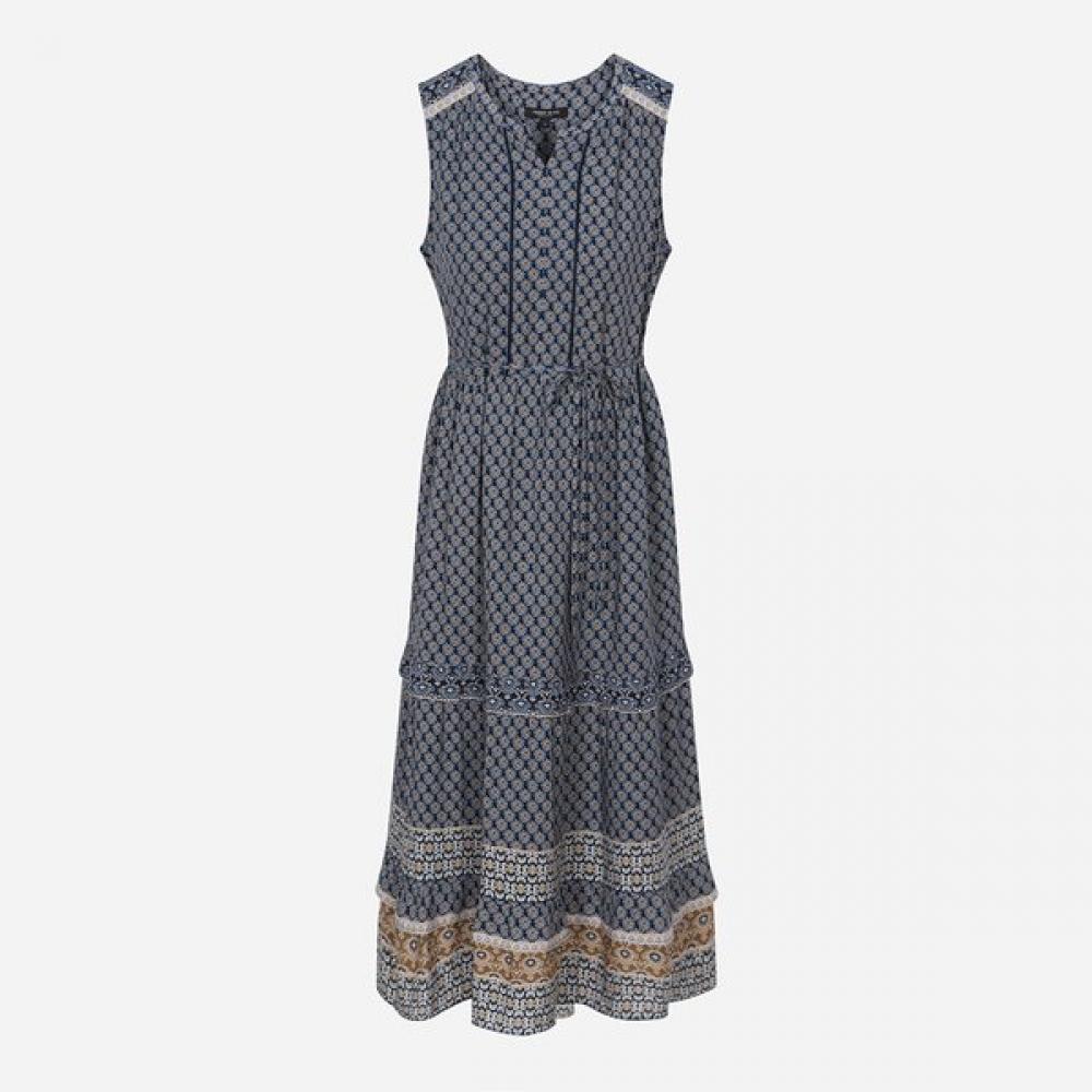 Thursday Island Women S Border Mix SleeveleSS dreSS Navy T264mop213w