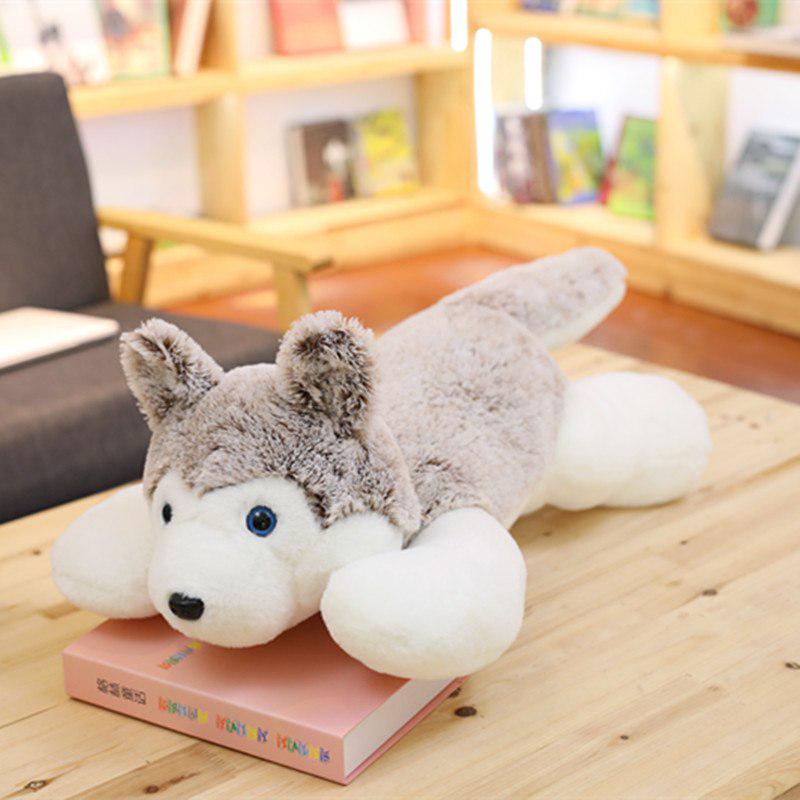 

. 1 шт. 60 см милая плюшевая игрушка в виде собаки хаски, мягкая детская кукла, кавайное животное, подарок, мягкая подушка для дивана, креативная B