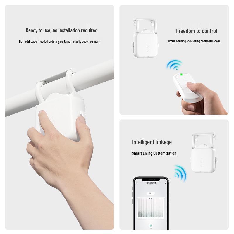 Smart Solar-Powered Curtain Assistant with Siri Voice Control