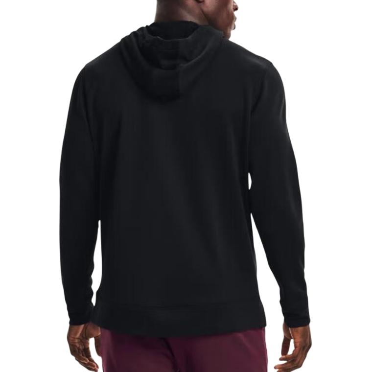 Under Armour Sweatshirts Men's Black Hooded Moderate Regular 1366259-001