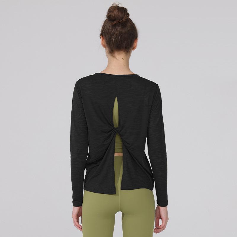 Autumn/Winter Yoga Wear: Quick-Dry Long Sleeve T-shirt Fitness Base Layer