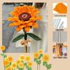 Creative Sunflower Bouquet Kit for Teacher's Day or 18th Birthday Celebration