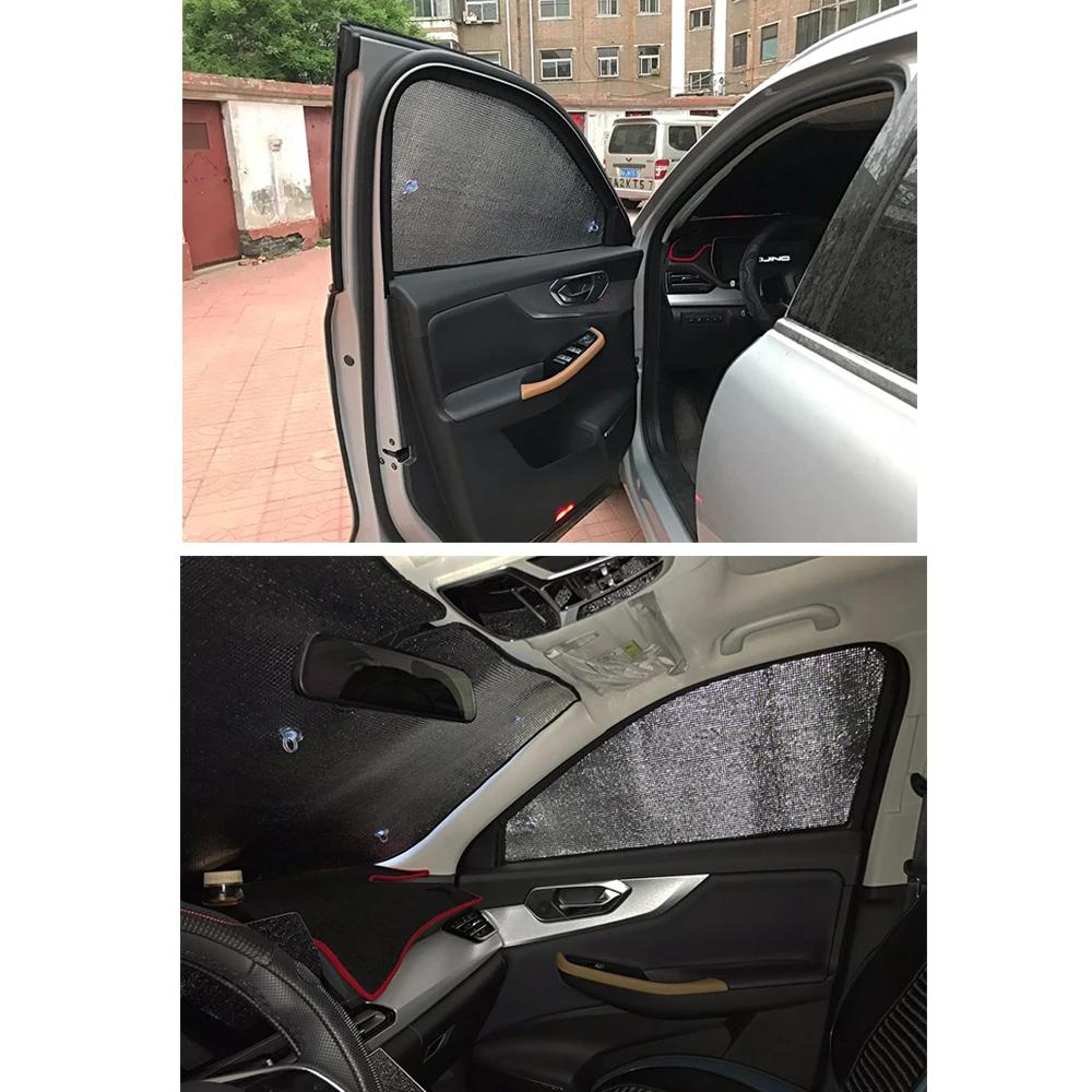 Car Sunshades For Land Rover Discovery 4 LR4 L319 2009 2010 2011-2016 Full Cover Windshield Visor Anti UV Sunshade Accessories