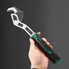 Large Opening Spanner 6/8/10/12inch Professional for Industrial Application Home Repair Pipes Vise Building Wrench