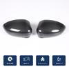 Hcilloend Compatible with the new Fiat 500 Mirror door mirror side mirror made of carbon left and right pasting easy to exterior custom car set