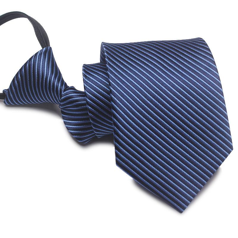 Mens Business Polyester Tie With Arrow Design And Zipper Closure For Office